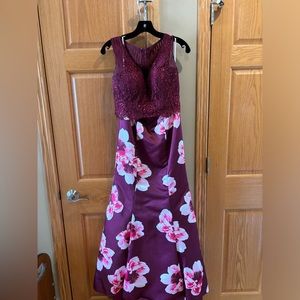 Two piece Bella-Gia prom dress, worn once